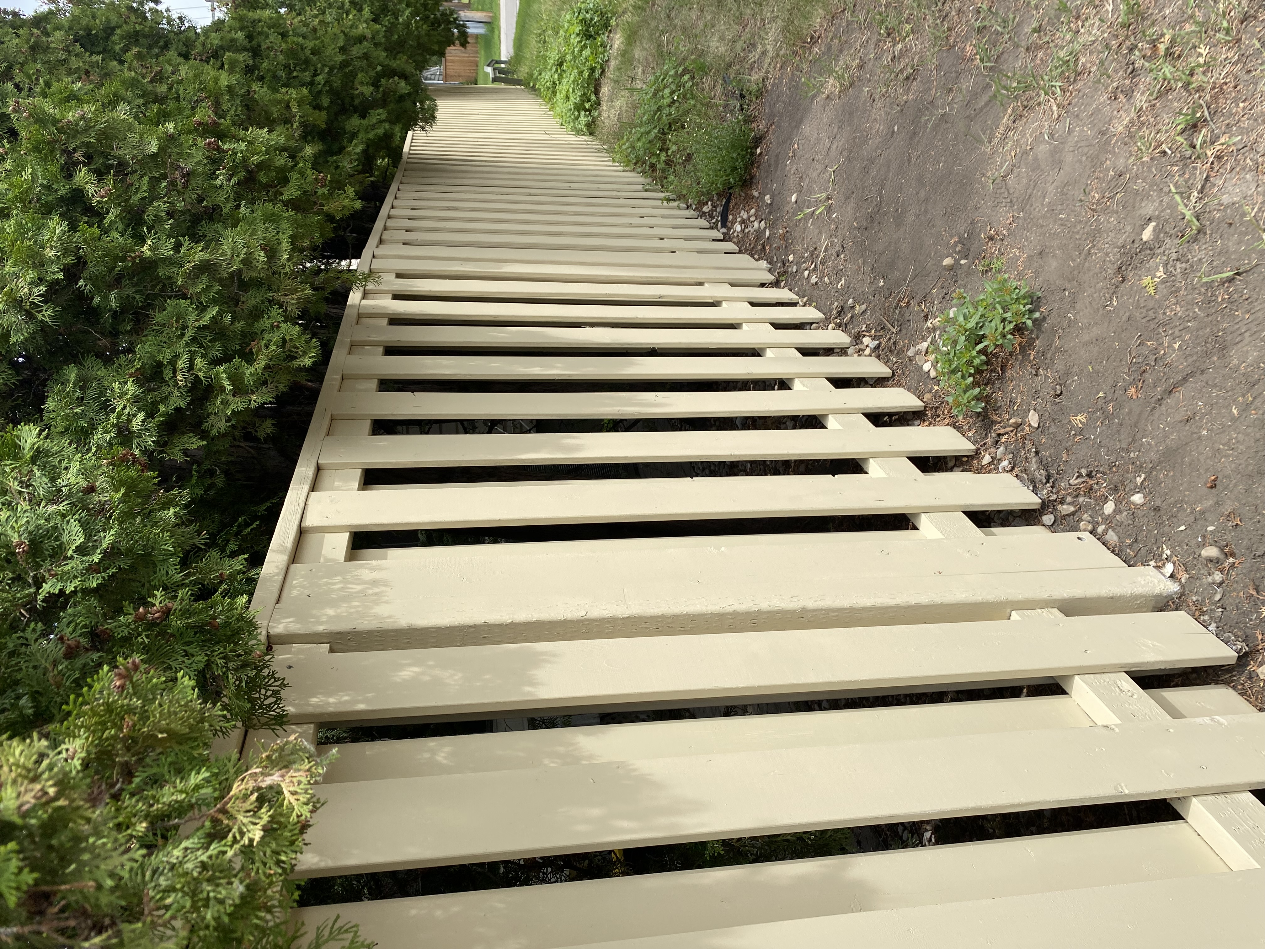Fence Repaint — 9332 158 St NW